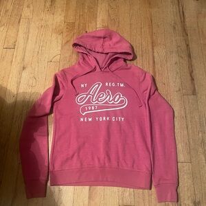 Men's Pink Hoodie Sweater